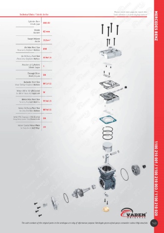 Catalogs auto parts for car and truck