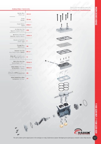 Catalogs auto parts for car and truck