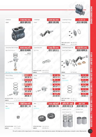 Catalogs auto parts for car and truck