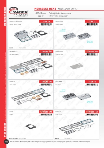 Catalogs auto parts for car and truck