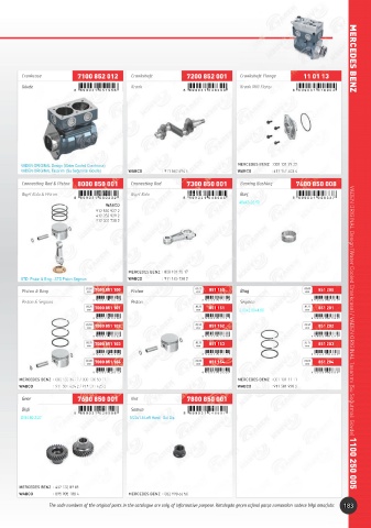 Catalogs auto parts for car and truck