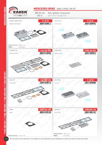 Catalogs auto parts for car and truck