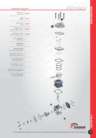 Catalogs auto parts for car and truck