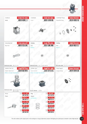 Catalogs auto parts for car and truck