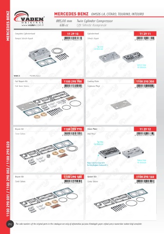 Catalogs auto parts for car and truck