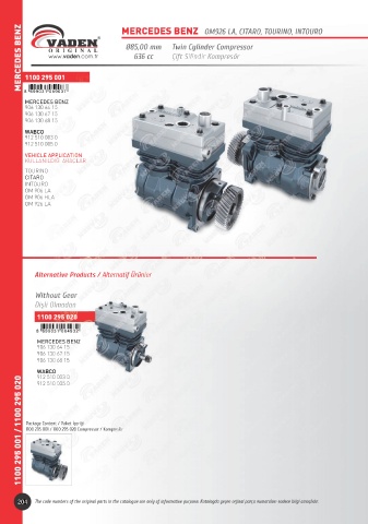 Catalogs auto parts for car and truck