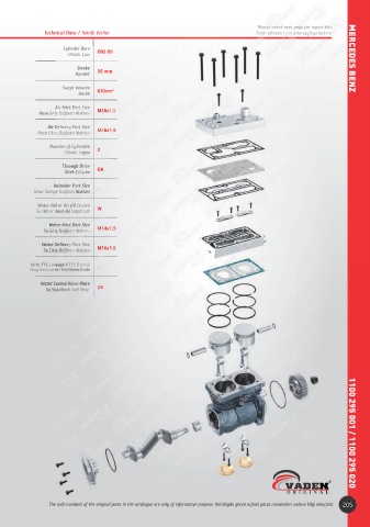 Catalogs auto parts for car and truck