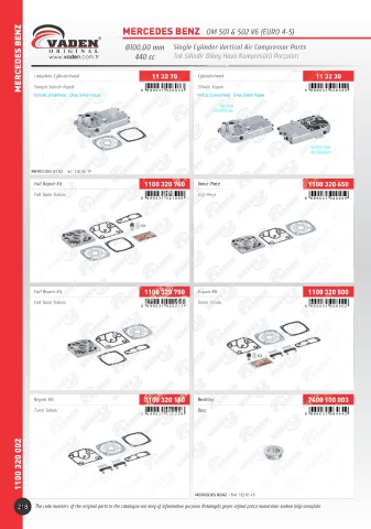 Catalogs auto parts for car and truck