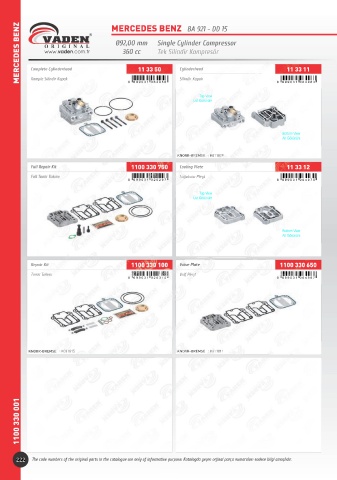 Catalogs auto parts for car and truck