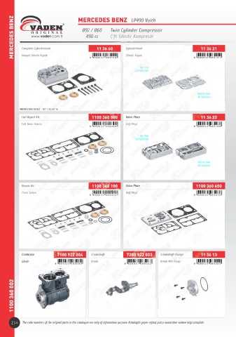 Catalogs auto parts for car and truck