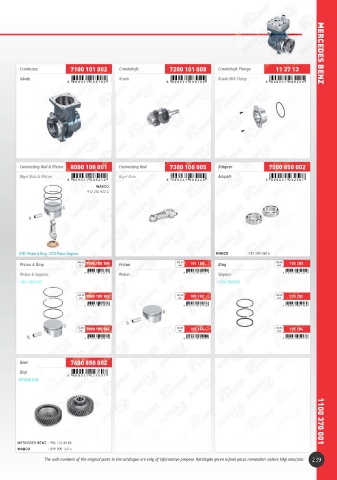 Catalogs auto parts for car and truck