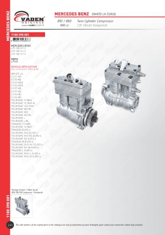 Catalogs auto parts for car and truck