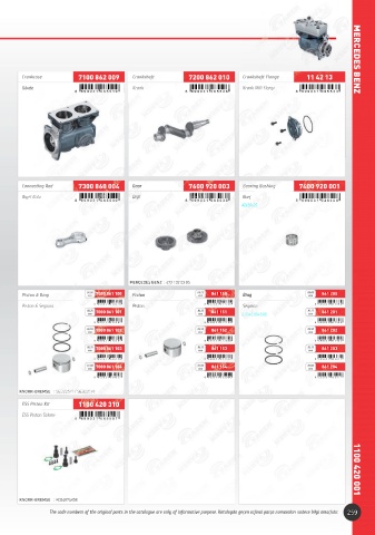 Catalogs auto parts for car and truck