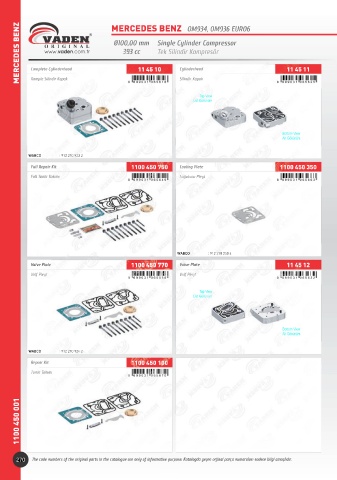 Catalogs auto parts for car and truck