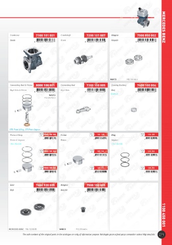 Catalogs auto parts for car and truck