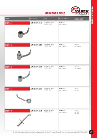 Catalogs auto parts for car and truck