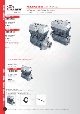 Catalogs auto parts for car and truck