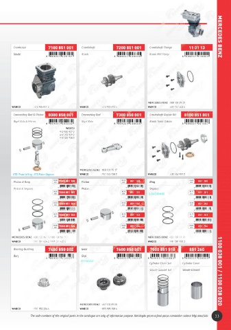 Catalogs auto parts for car and truck