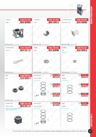 Catalogs auto parts for car and truck