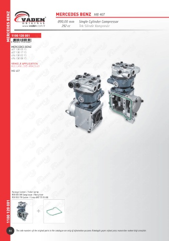 Catalogs auto parts for car and truck