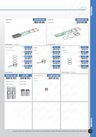 Catalogs auto parts for car and truck