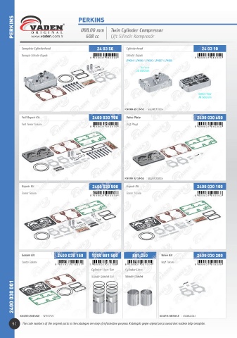 Catalogs auto parts for car and truck