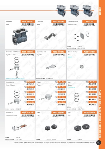 Catalogs auto parts for car and truck