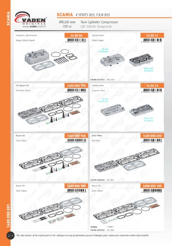 Catalogs auto parts for car and truck