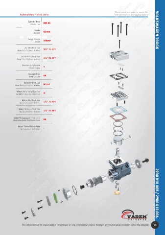 Catalogs auto parts for car and truck