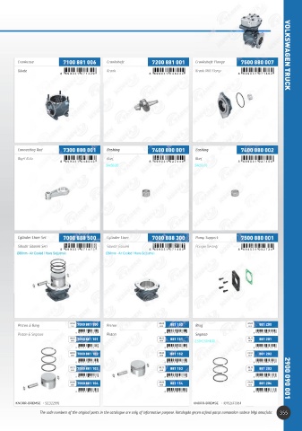 Catalogs auto parts for car and truck