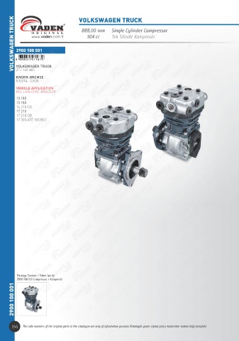 Catalogs auto parts for car and truck