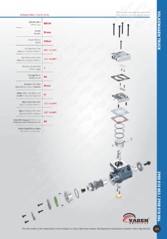 Catalogs auto parts for car and truck