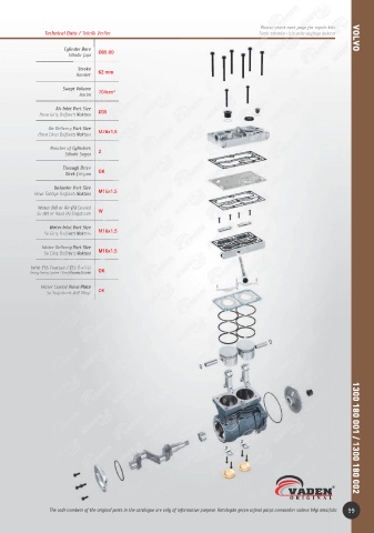 Catalogs auto parts for car and truck