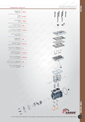 Catalogs auto parts for car and truck