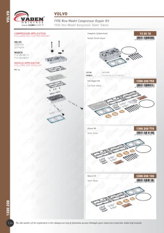 Catalogs auto parts for car and truck