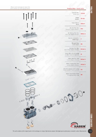 Catalogs auto parts for car and truck