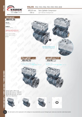 Catalogs auto parts for car and truck