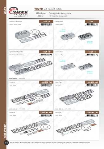 Catalogs auto parts for car and truck