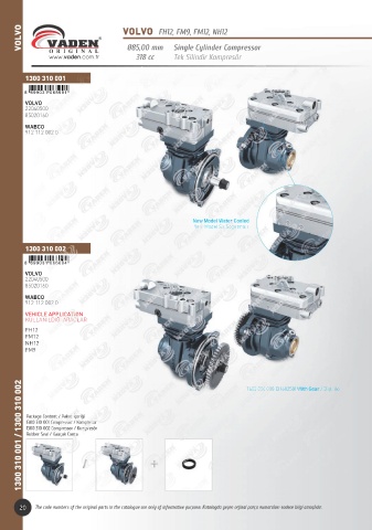 Catalogs auto parts for car and truck