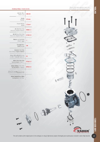 Catalogs auto parts for car and truck