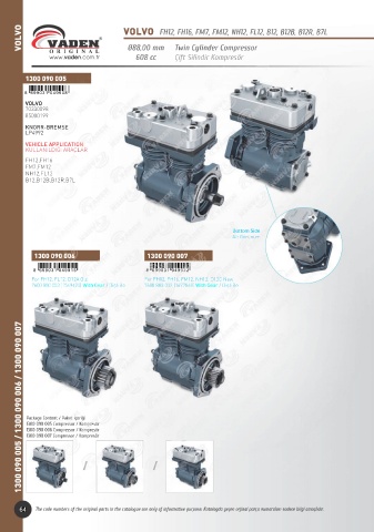 Catalogs auto parts for car and truck