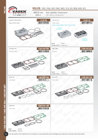 Catalogs auto parts for car and truck