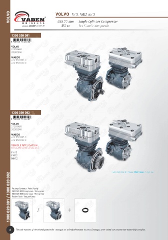 Catalogs auto parts for car and truck