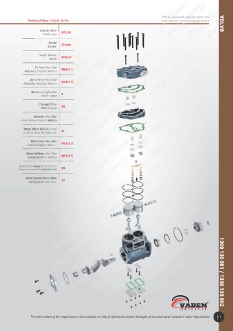 Catalogs auto parts for car and truck